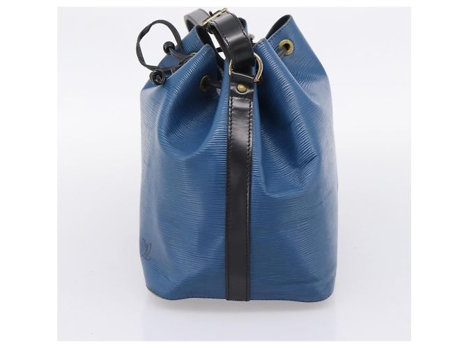 Louis Vuitton Bicolor Petit Noe Epi Leather Bleu - vue 4