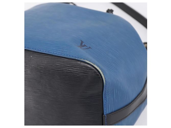 Louis Vuitton Bicolor Petit Noe Epi Leather Bleu - vue 7