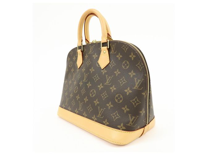 Louis Vuitton Alma Monogram Canvas PM Braun - Ansicht 3