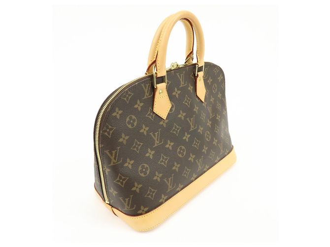 Louis Vuitton Alma Monogram Canvas PM Braun - Ansicht 4