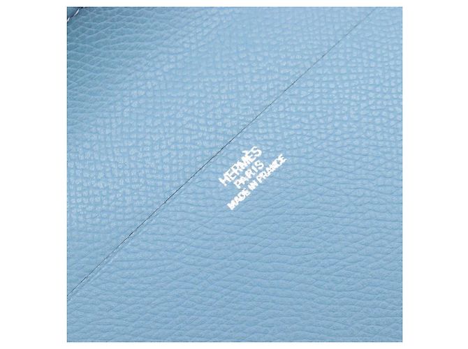 Hermès Hermes Vision II Agenda Epsom Blu - vista 6