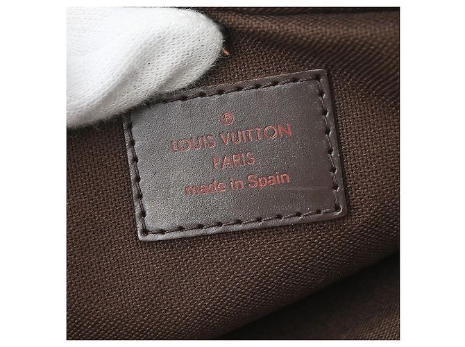 Louis Vuitton Brooklyn Bum Damier Ebene Marron - vue 4