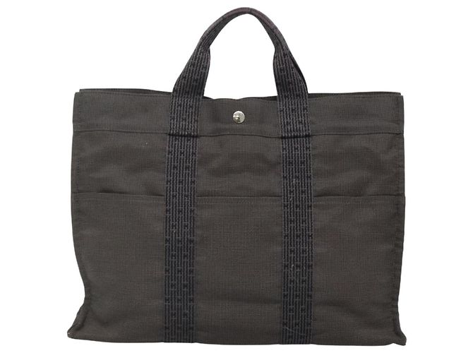 Hermès Hermes Fourre Tout Toile MM Brown - view 2