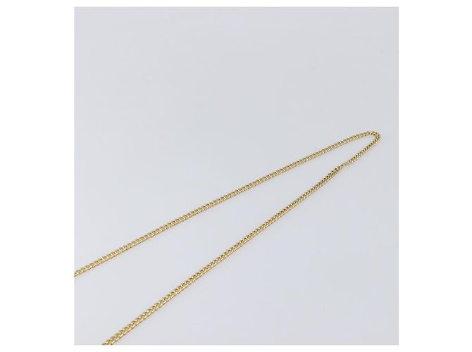 Chloé Chloe Drew Chain Schultertasche aus Leder Rot Goldfarben Auth bs37070A - Ansicht 8