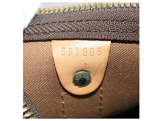 LOUIS VUITTON Monogram Keepall 55 Boston Bag M41424 LV Auth 202595A Monogramme - vue 12