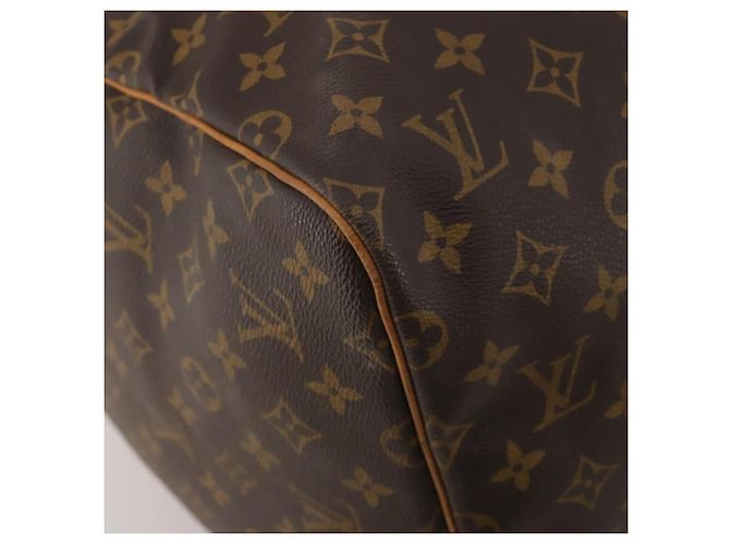 LOUIS VUITTON Monogram Keepall 55 Boston Bag M41424 LV Auth 202595A Monogramme - vue 15