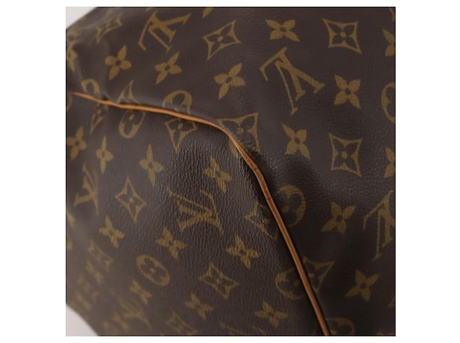 LOUIS VUITTON Monogram Keepall 55 Boston Bag M41424 LV Auth 202595A Monogramme - vue 17