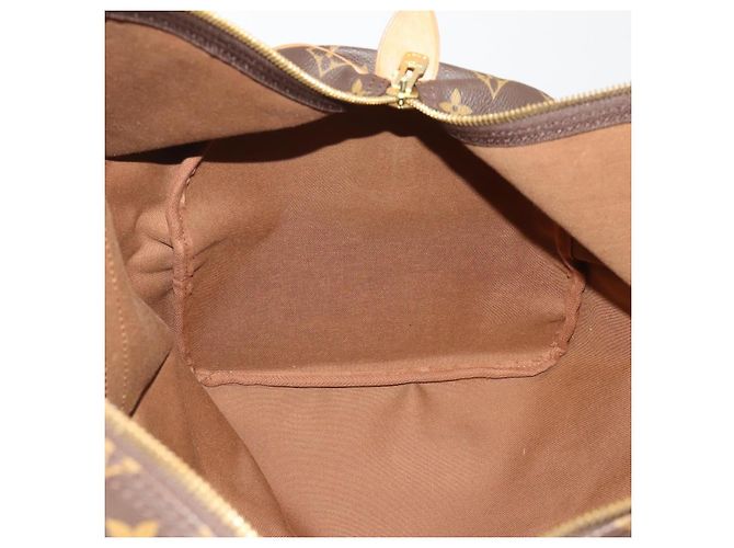 LOUIS VUITTON Monogram Keepall 55 Boston Bag M41424 LV Auth 202595A Monogramme - vue 19