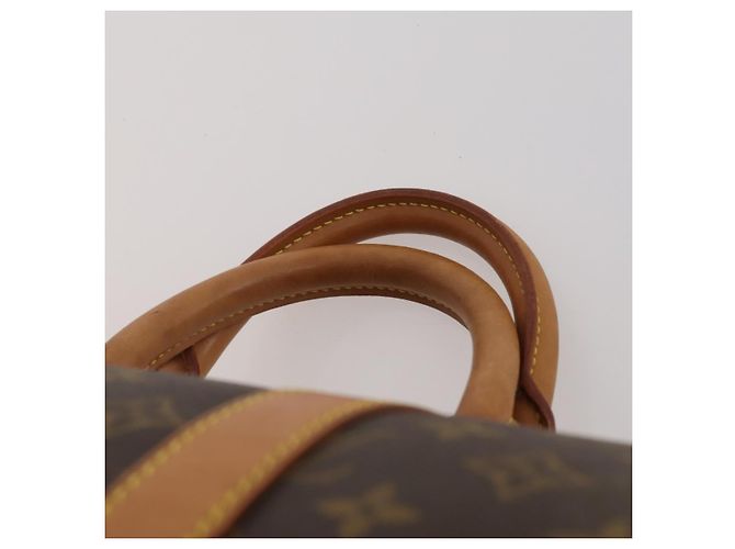 LOUIS VUITTON Monogram Keepall 55 Boston Bag M41424 LV Auth 202595A Monogramme - vue 8