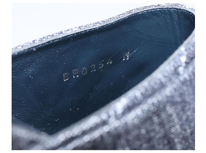 LOUIS VUITTON Sandalen Denim 36 Blue LV Auth 204934M Blau - Ansicht 13