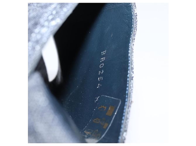 LOUIS VUITTON Sandalen Denim 36 Blue LV Auth 204934M Blau - Ansicht 25
