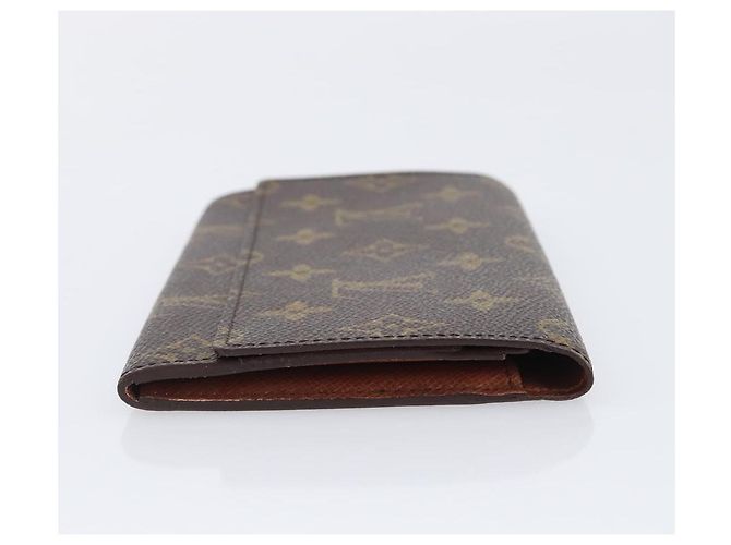 LOUIS VUITTON Monogram Porte En 3 Credit Long Wallet M61818 LV Auth 206092V Monograma - vista 3