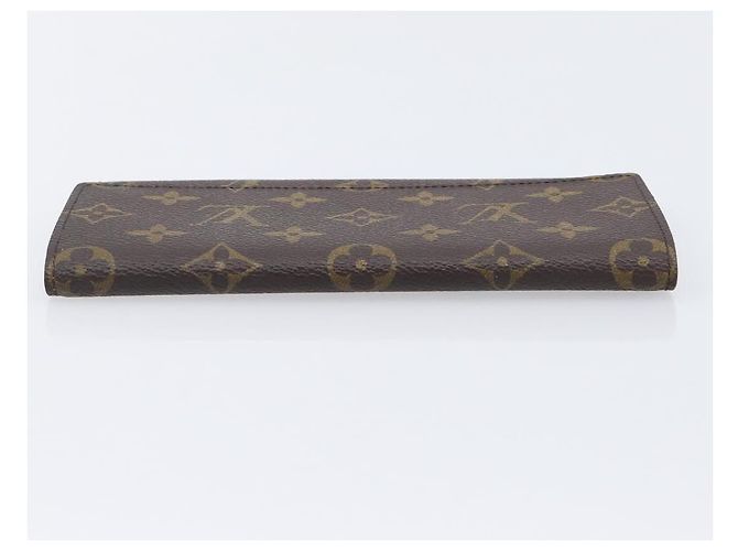 LOUIS VUITTON Monogram Porte En 3 Credit Long Wallet M61818 LV Auth 206092V Monograma - vista 5