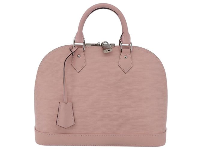 Borsa a mano LOUIS VUITTON Epi Alma PM Rose Claire M41323 LV Auth 206051V - vista 13