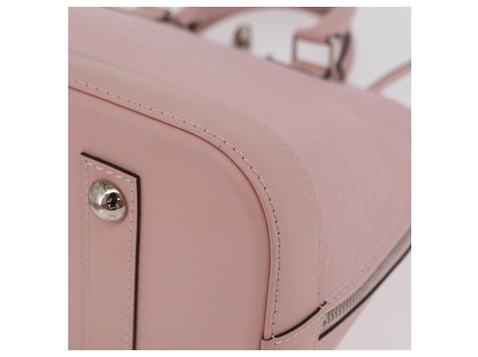 Borsa a mano LOUIS VUITTON Epi Alma PM Rose Claire M41323 LV Auth 206051V - vista 16