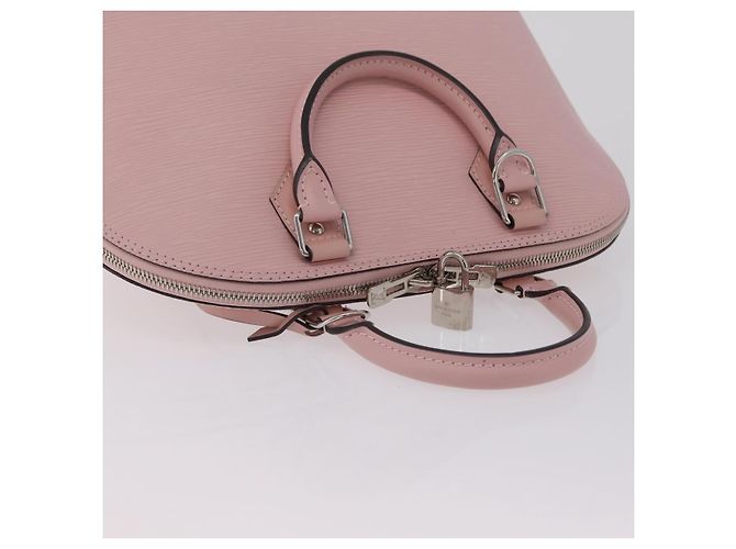 Borsa a mano LOUIS VUITTON Epi Alma PM Rose Claire M41323 LV Auth 206051V - vista 7