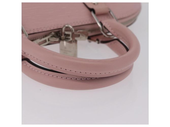 Borsa a mano LOUIS VUITTON Epi Alma PM Rose Claire M41323 LV Auth 206051V - vista 8