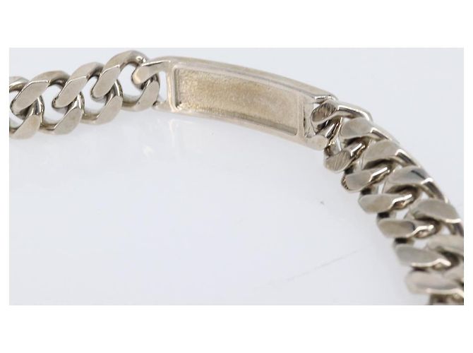 CHANEL COCO Mark Chain Handtasche aus Lackleder Schwarz Silber CC Auth bs37188 - Ansicht 7