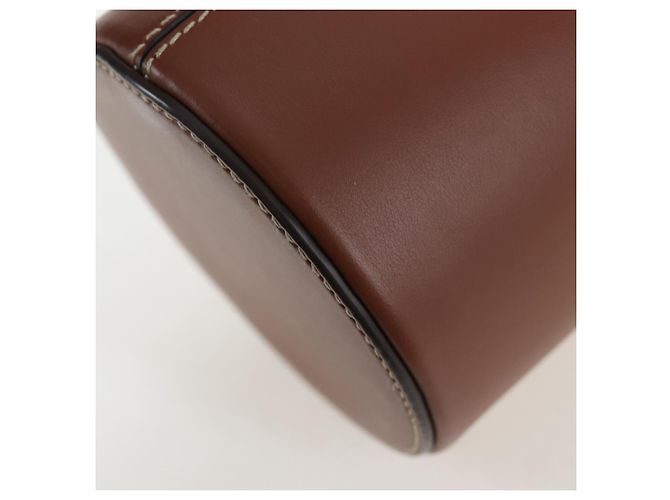 Borsa a mano Miu Miu in pelle 2way marrone tono oro Auth bs37103M - vista 22