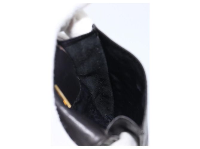 Estuche de Gafas CHANEL Lamb Skin Dark Brown CC Auth bs37291 Marrón oscuro - vista 18