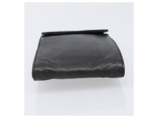 Estuche de Gafas CHANEL Lamb Skin Dark Brown CC Auth bs37291 Marrón oscuro - vista 7