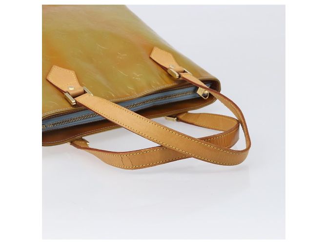 Borsa a mano LOUIS VUITTON Monogram Vernis Houston Baby Blue M91005 LV Auth ep15961 Blu chiaro - vista 7