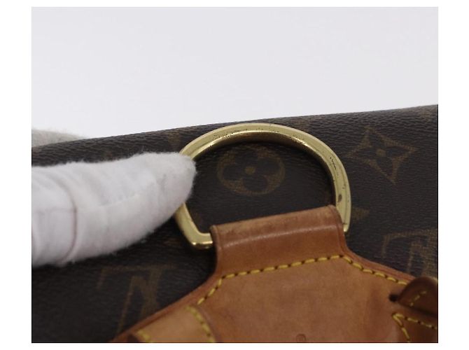 Zaino LOUIS VUITTON Monogram Montsouris MM M51136 LV Auth 198904 Monogramma - vista 14