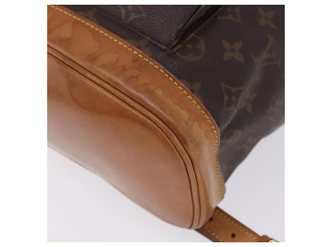 Zaino LOUIS VUITTON Monogram Montsouris MM M51136 LV Auth 198904 Monogramma - vista 17