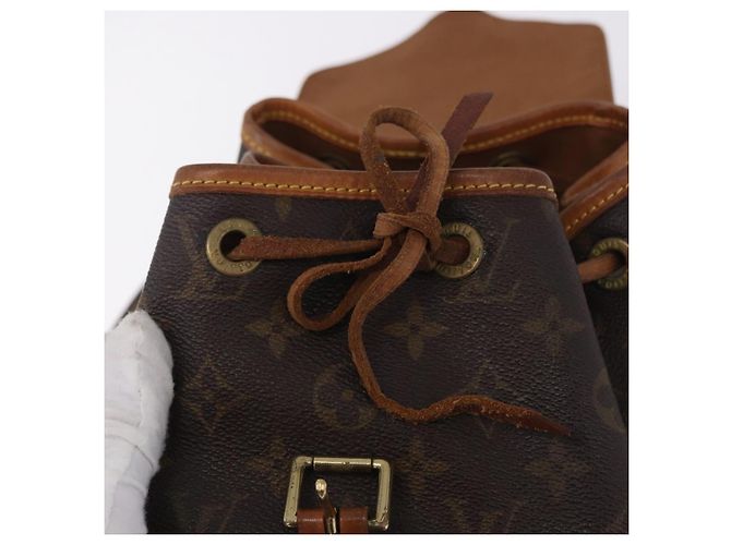 Zaino LOUIS VUITTON Monogram Montsouris MM M51136 LV Auth 198904 Monogramma - vista 23