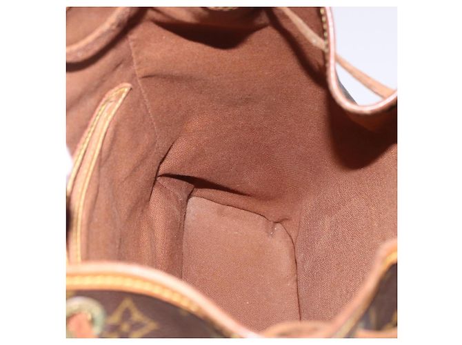 Zaino LOUIS VUITTON Monogram Montsouris MM M51136 LV Auth 198904 Monogramma - vista 24