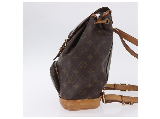 Zaino LOUIS VUITTON Monogram Montsouris MM M51136 LV Auth 198904 Monogramma - vista 3