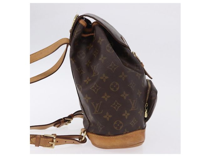 Zaino LOUIS VUITTON Monogram Montsouris MM M51136 LV Auth 198904 Monogramma - vista 4