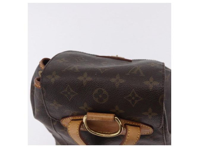 Zaino LOUIS VUITTON Monogram Montsouris MM M51136 LV Auth 198904 Monogramma - vista 7