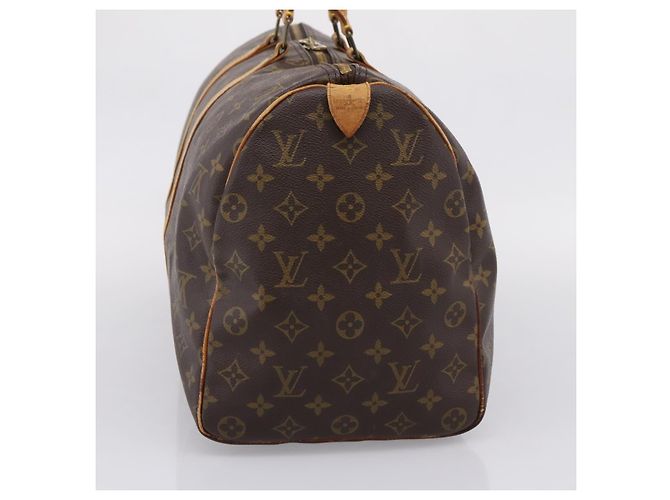 LOUIS VUITTON Monogram Keepall 45 Boston Bag M41428 LV Auth bs37277 Monogramme - vue 3
