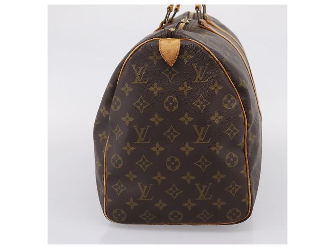 LOUIS VUITTON Monogram Keepall 45 Boston Bag M41428 LV Auth bs37277 Monogramme - vue 4