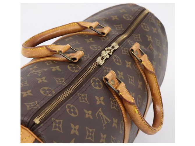 LOUIS VUITTON Monogram Keepall 45 Boston Bag M41428 LV Auth bs37277 Monogramme - vue 6