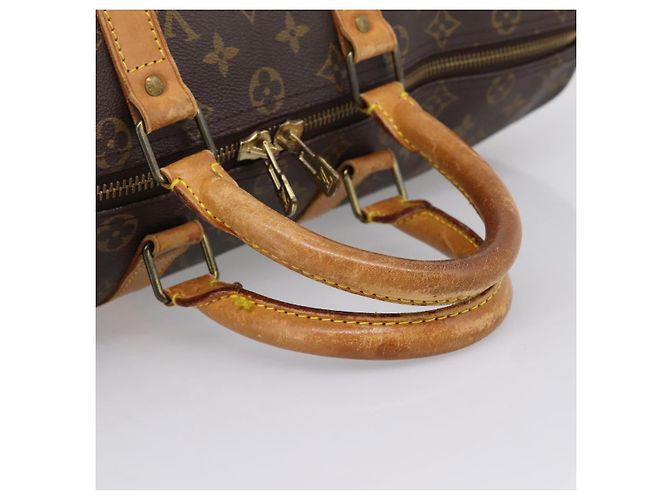 LOUIS VUITTON Monogram Keepall 45 Boston Bag M41428 LV Auth bs37277 Monogramme - vue 7