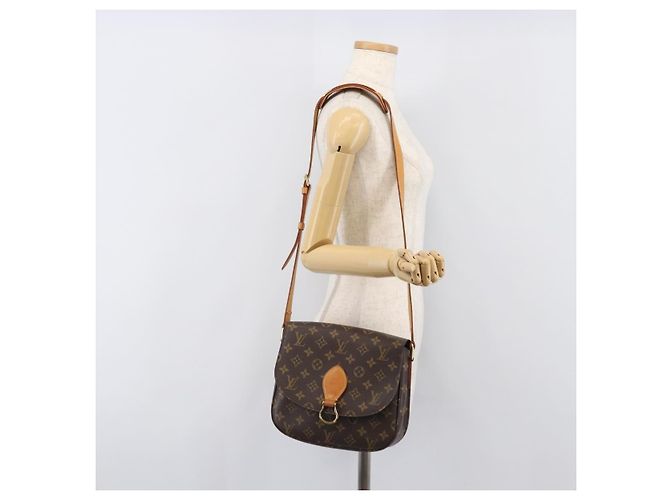 LOUIS VUITTON Monogram Saint Cloud GM Shoulder Bag M51242 LV Auth 205915A Monogramm - Ansicht 29