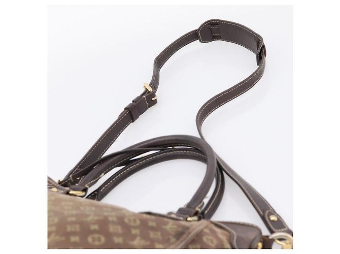 LOUIS VUITTON Monogram Mini Lin Buzasu Anjoul Bag 2way Ebene M95617 Auth ep16190 Marrone Damier ebene - vista 16