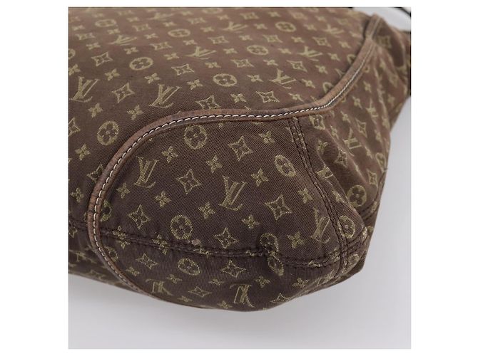 LOUIS VUITTON Monogram Mini Lin Buzasu Anjoul Bag 2way Ebene M95617 Auth ep16190 Marrone Damier ebene - vista 17