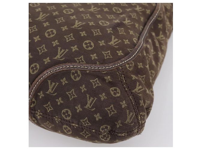 LOUIS VUITTON Monogram Mini Lin Buzasu Anjoul Bag 2way Ebene M95617 Auth ep16190 Marrone Damier ebene - vista 19