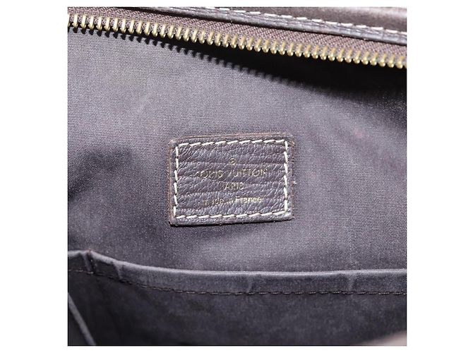 LOUIS VUITTON Monogram Mini Lin Buzasu Anjoul Bag 2way Ebene M95617 Auth ep16190 Marrone Damier ebene - vista 23