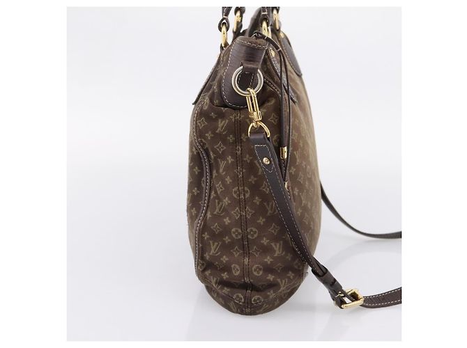 LOUIS VUITTON Monogram Mini Lin Buzasu Anjoul Bag 2way Ebene M95617 Auth ep16190 Marrone Damier ebene - vista 3
