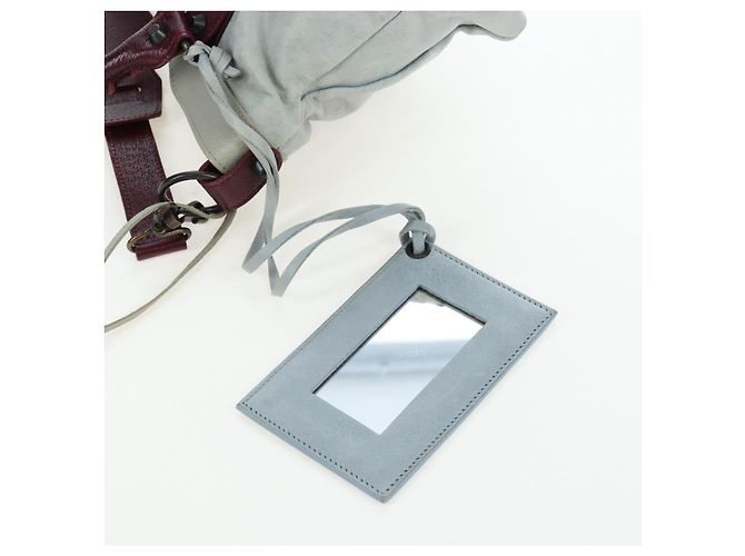 BALENCIAGA Borsa a mano The First in pelle 2way Grigio 103208 Auth ep16202V Marrone - vista 20