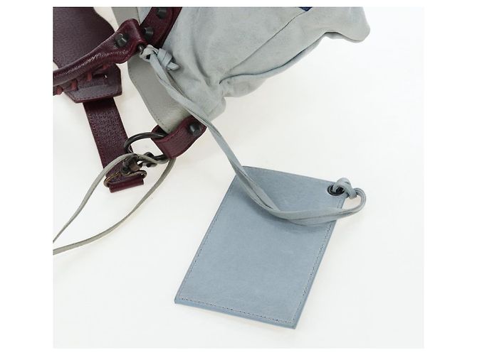 BALENCIAGA Borsa a mano The First in pelle 2way Grigio 103208 Auth ep16202V Marrone - vista 21