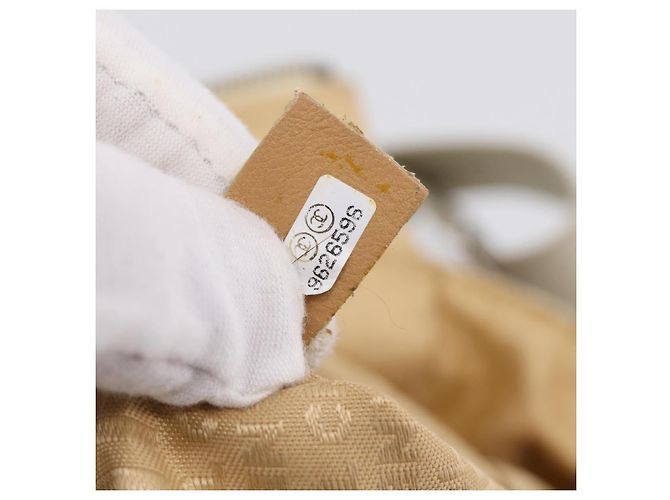 Bolsa de mão CHANEL Canvas 2way Rosa Prata CC Auth bs37241 - vista 12