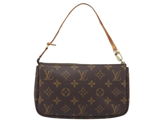 LOUIS VUITTON Monogram Pochette Accessoires Pouch M51980 LV Auth ep15840 Monograma - vista 2