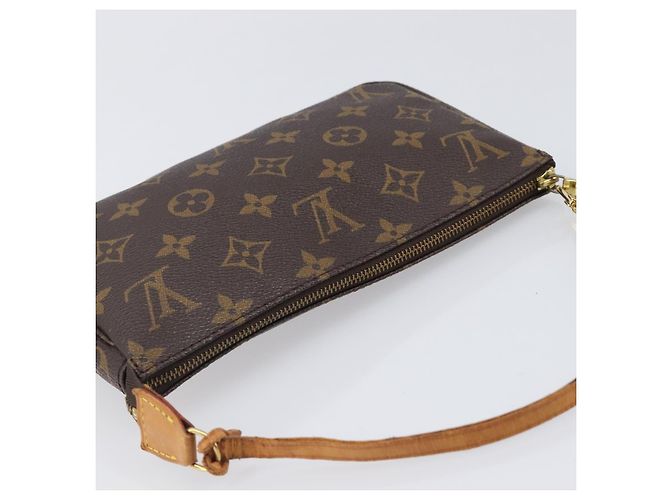 LOUIS VUITTON Monogram Pochette Accessoires Pouch M51980 LV Auth ep15840 Monograma - vista 6