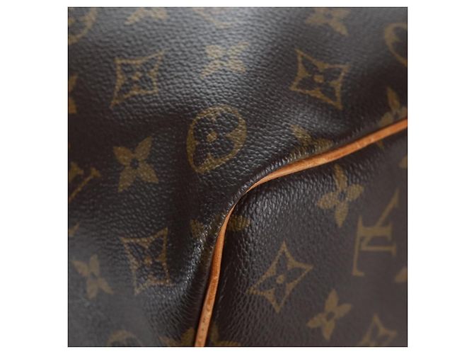 LOUIS VUITTON Monogram Keepall 50 Boston Bag M41426 LV Auth 204399A Monogramme - vue 16