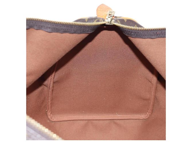 LOUIS VUITTON Monogram Keepall 50 Boston Bag M41426 LV Auth 204399A Monogramme - vue 24